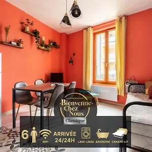 Appartement Lisboa F3 Centre-ville Clermont-fd Parking Gratuit C, Clermont-Ferrand